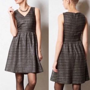 Moulinette Soeurs boucle tweed fit and flare sleeveless dress Size 2